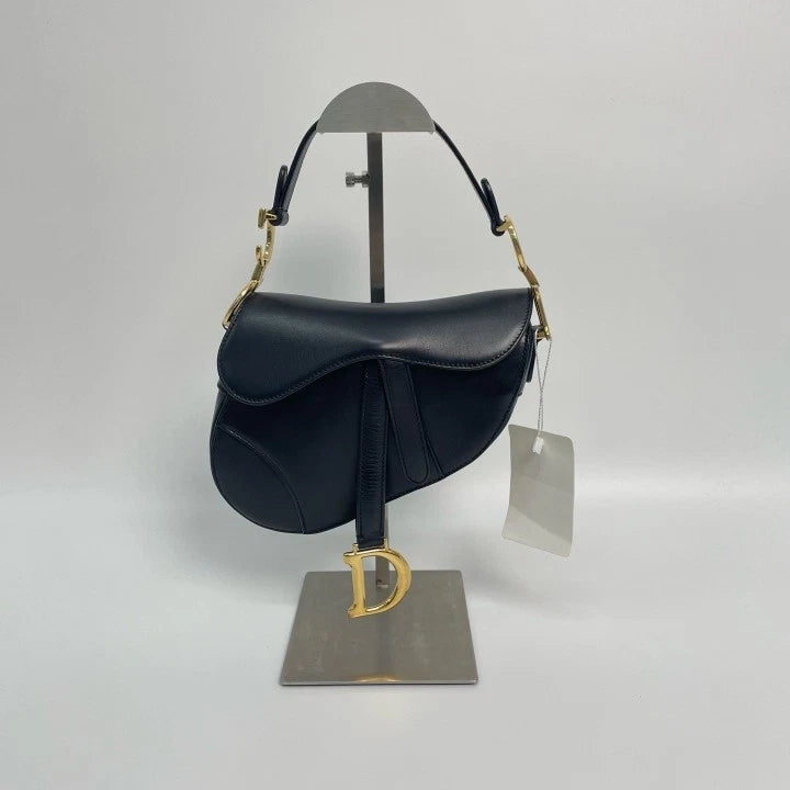 Dior Saddle Black Shoulder Bag Excellent
