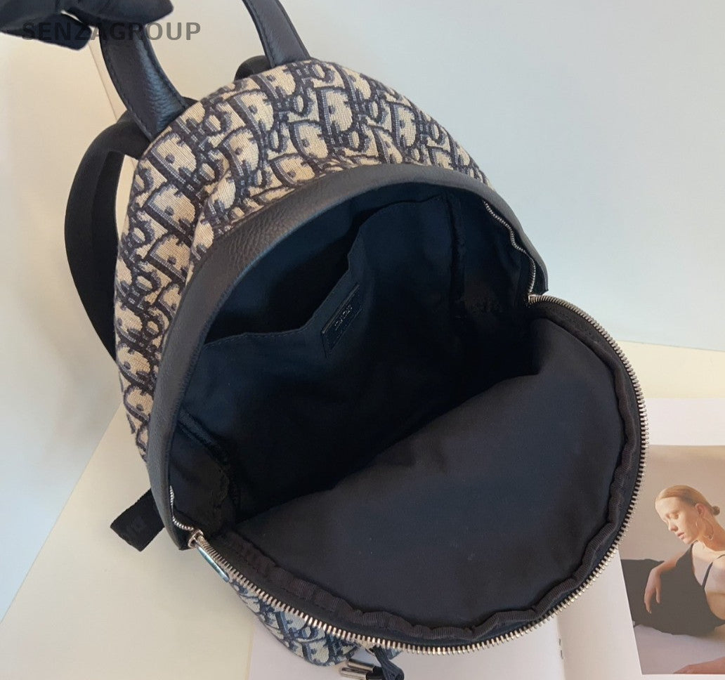 Christian Dior Oblique Rider Backpack PM Monogram Canvas Almost Brand New