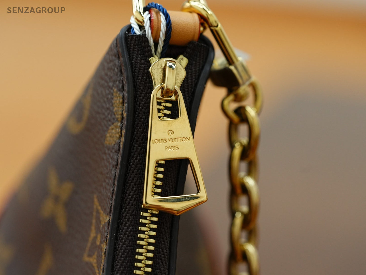Louis Vuitton Nano Boulogne Monogram Chain Shoulder bag Women Almost Brand NEW