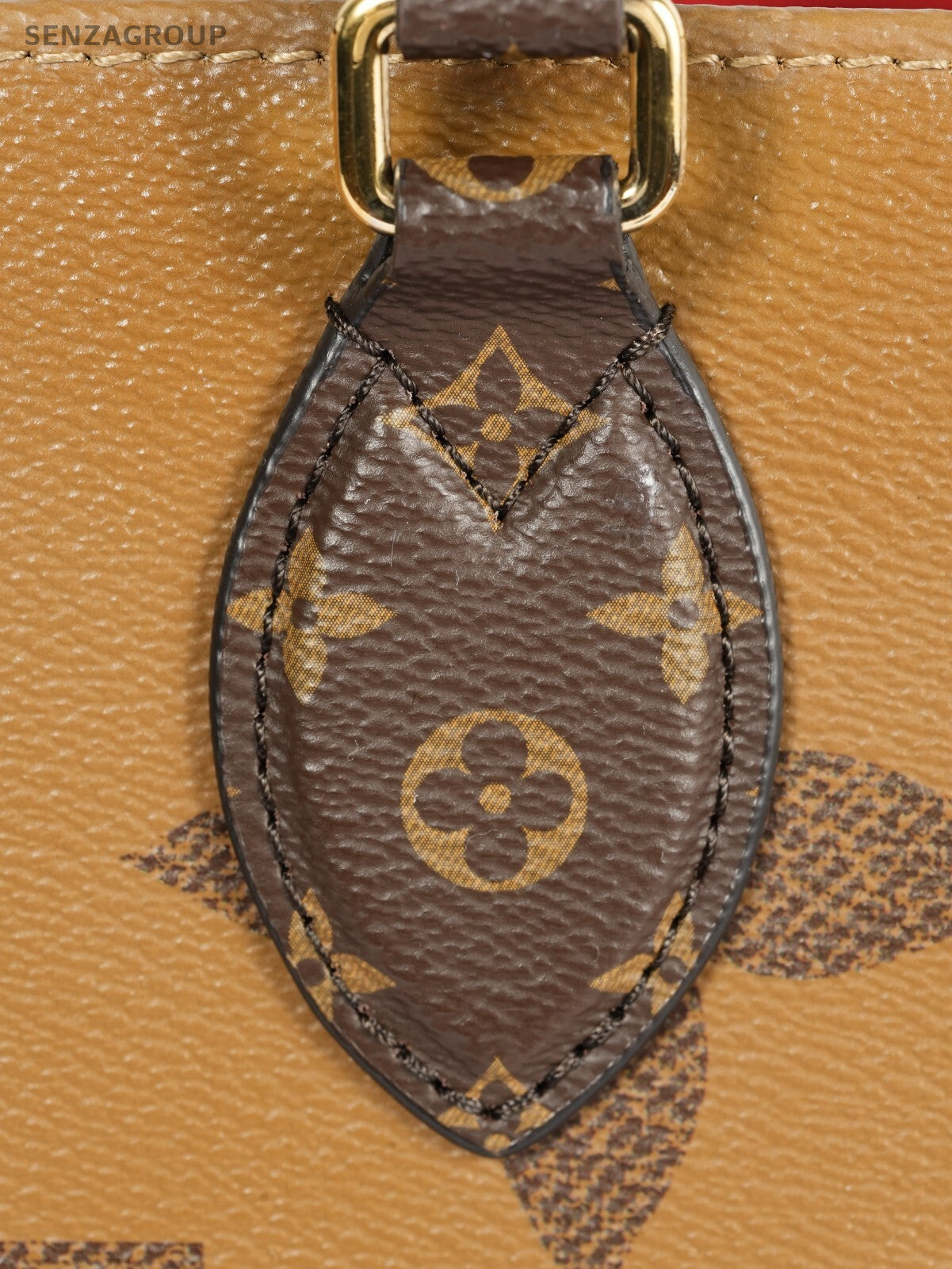 LOUIS VUITTON OnTheGo MM   Monogram Giant Hand Bag Brown M45321 Chip version