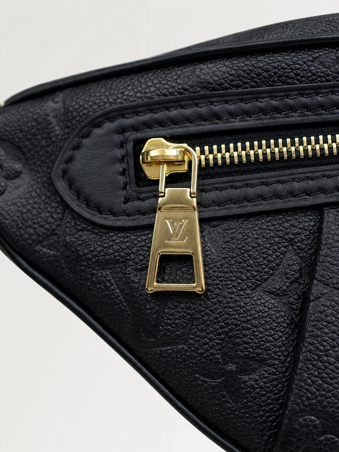 Louis Vuitton High Rise PM Bumbag Monogram Empreinte Black Excellent