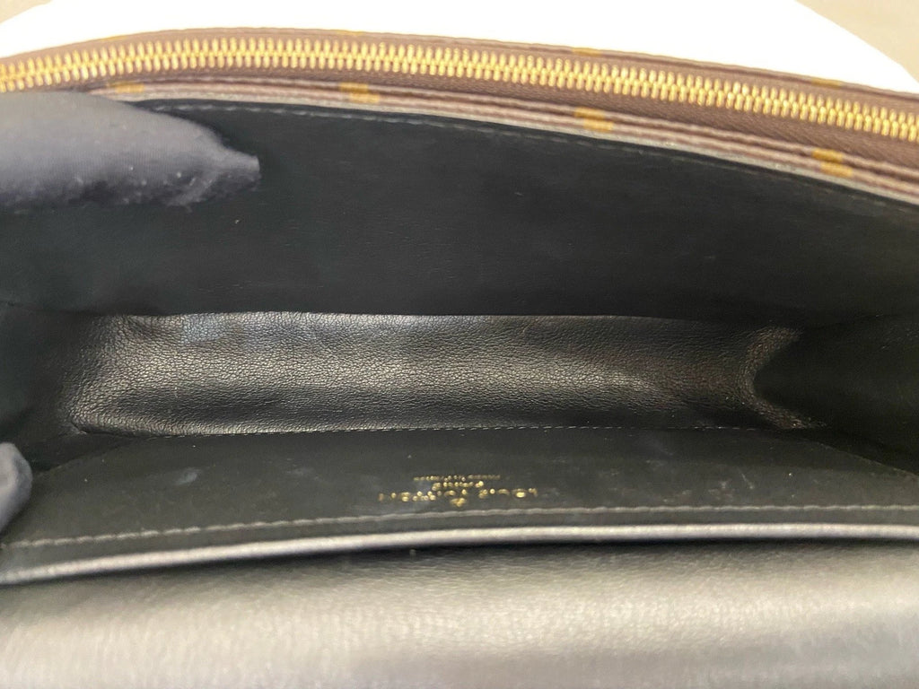 Louis Vuitton Marceau Chain Shoulder Bag Crossbody Brown Gold Women Classic