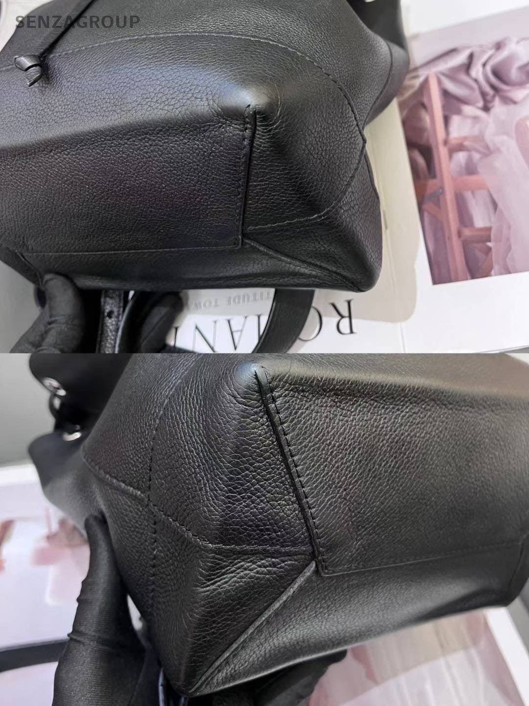 Louis Vuitton Lcokme Backpack top handle Black