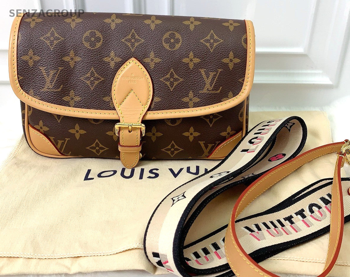 Louis Vuitton Diane Monogram 2way Shoulder bag Crossbody Women Brown