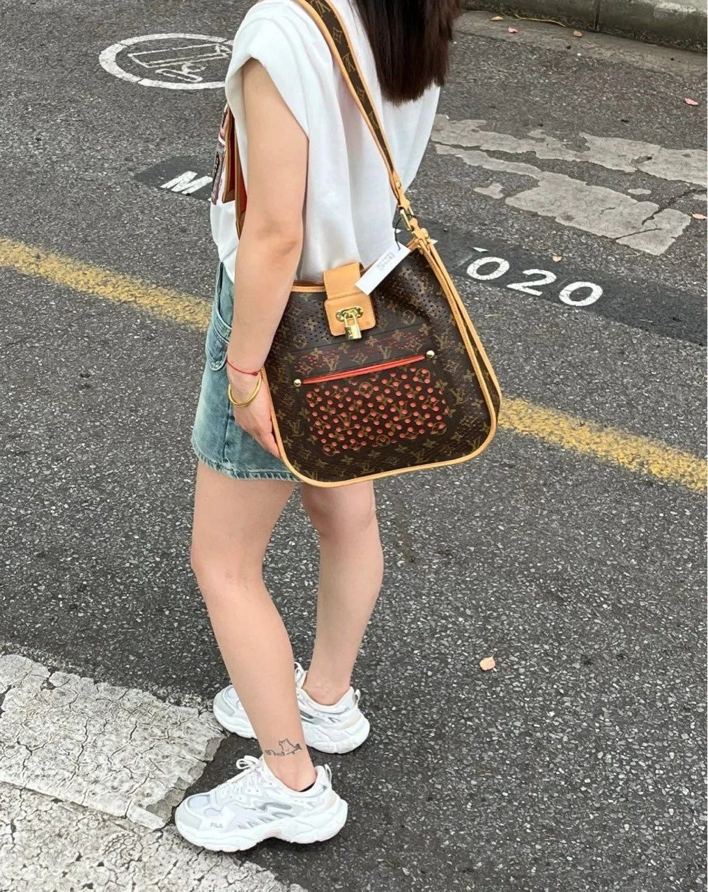 Louis Vuitton Cut Out Monogram Canvas Crossbody For Women