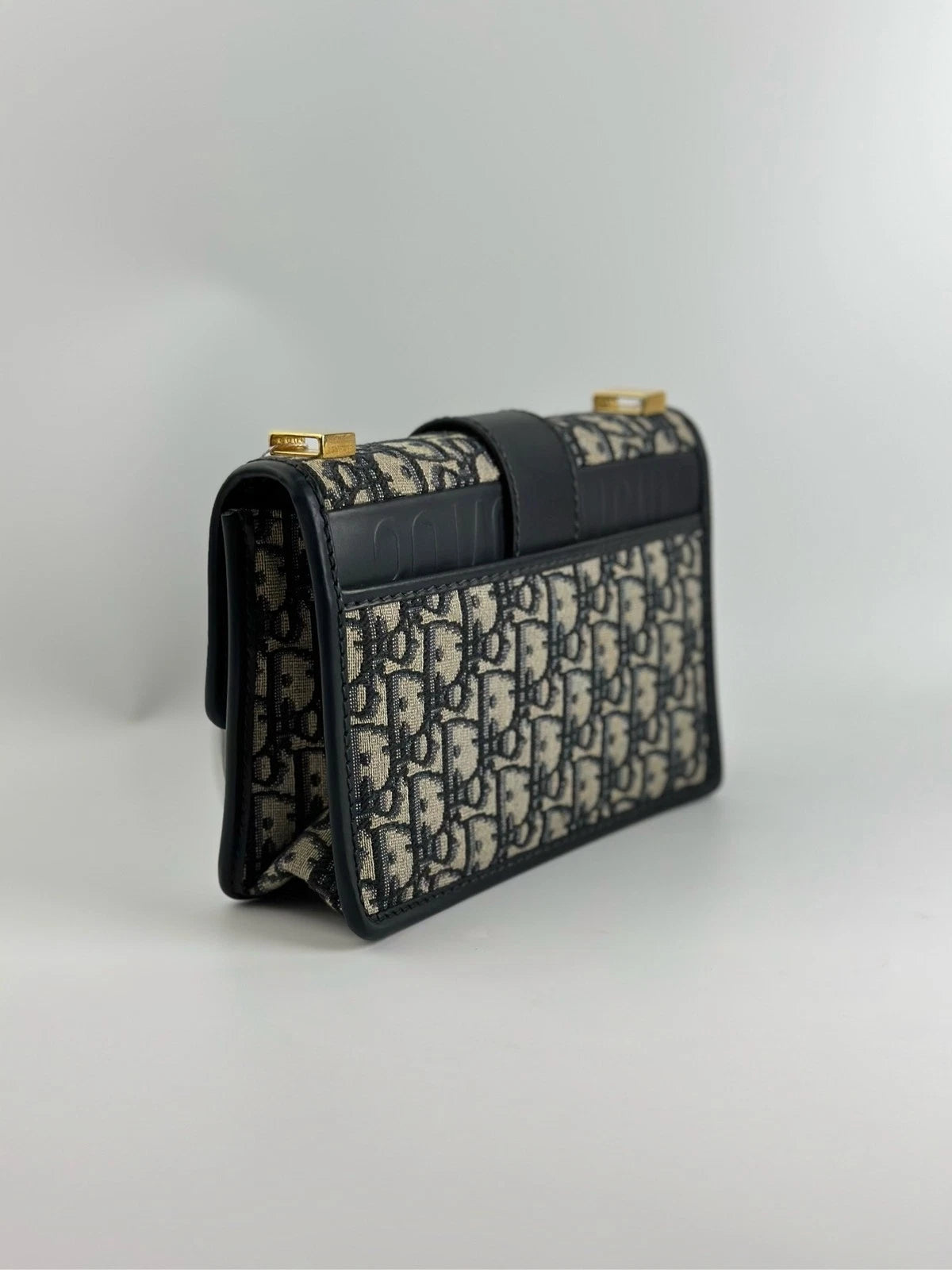 Dior Montaigne 30 Small Monogram Canvas Shoulder Bag For Women