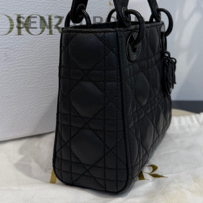 Dior Lady Dior So Black Chain Crossbody Bag Classic Women's Handbag