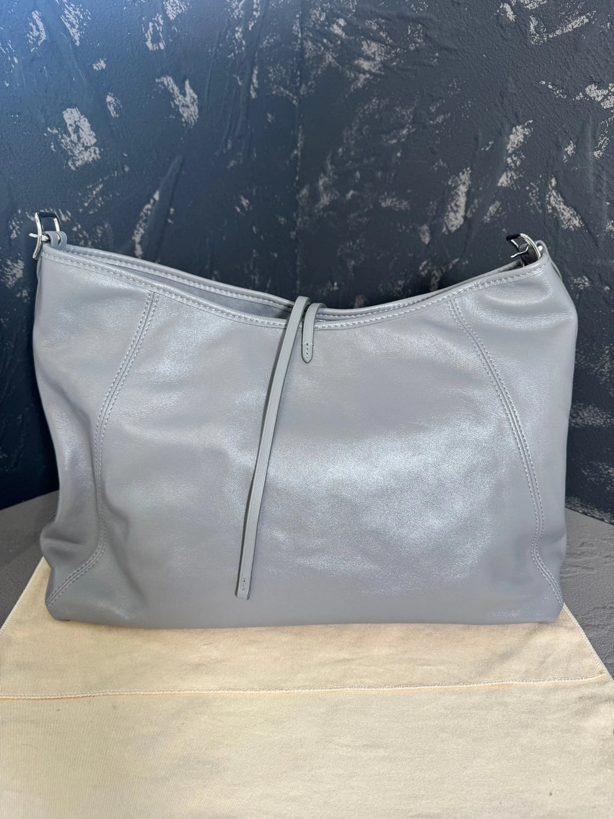 Louis Vuitton Carryall Medium Tote Bag For Women Shark Grey