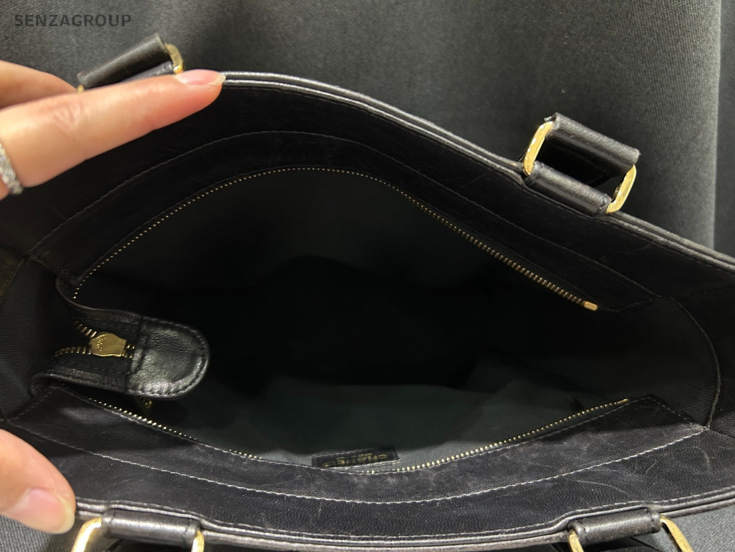 CHANEL Classic tote Handbag Vintage