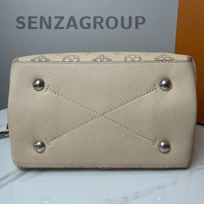 Louis Vuitton Moon Goddess Monogram Bucket Bag Beige Silver Women's Fashion