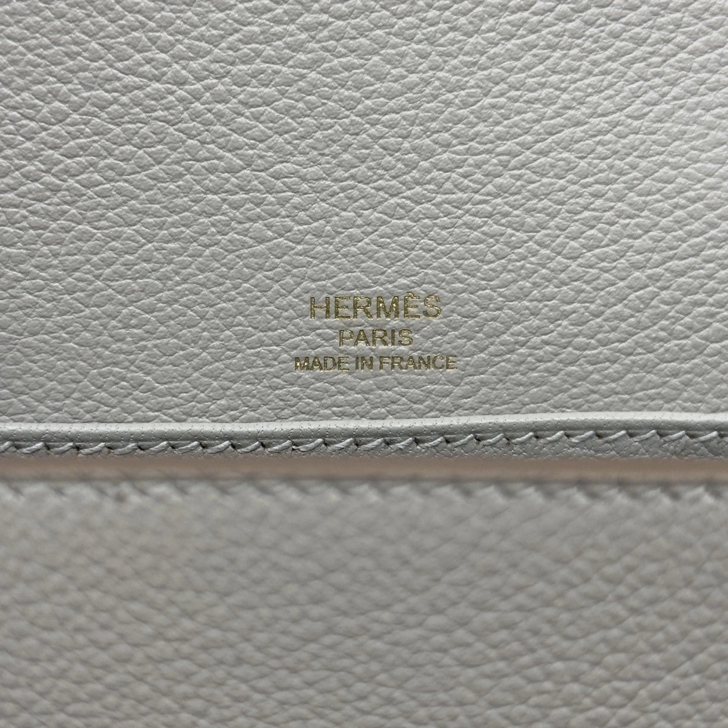 Hermès Roulis 19 Crossbody Shoulder Bag Pearl Grey Women Classic
