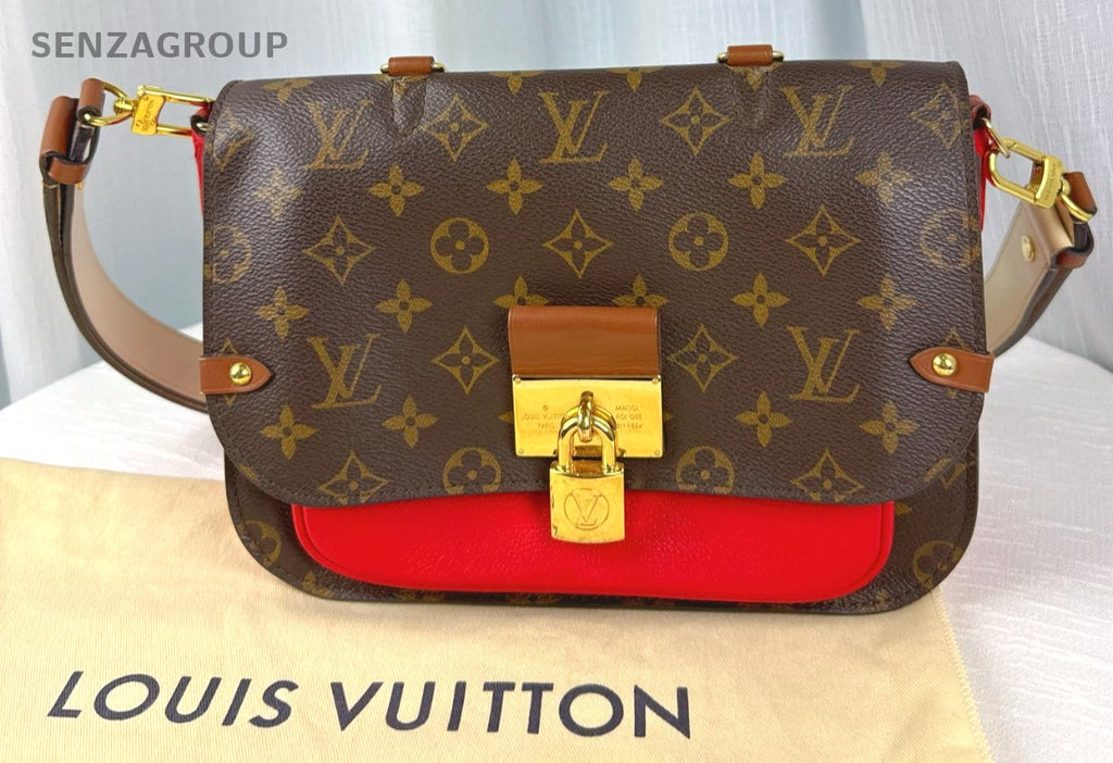 Louis Vuitton Vaugirard Monogram Shoudler bag Top Handle Women Brown