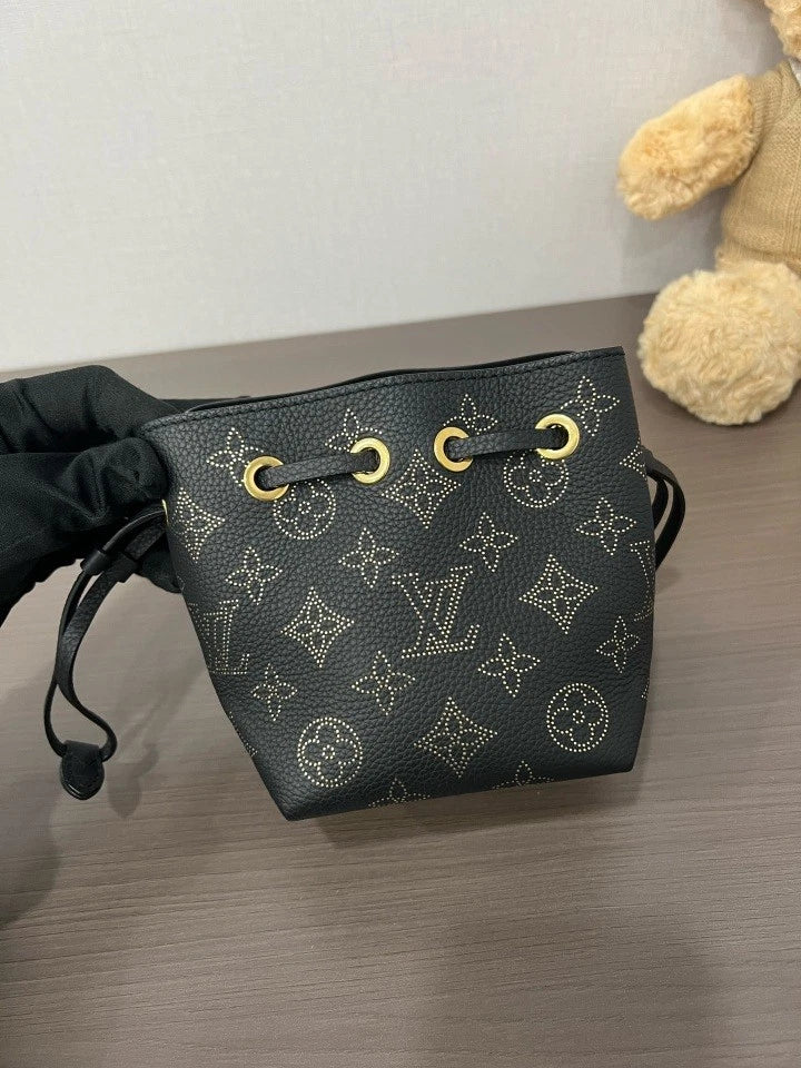 Louis Vuitton Bella Small Drawstring Bucket Bag Shoulder Bag Crossbody
