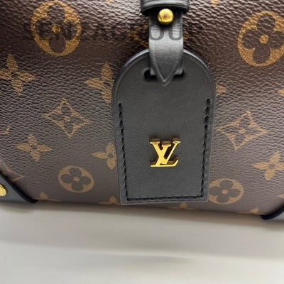 Louis Vuitton Petite Malle Souple Monogram Soft Box Shoulder Bag