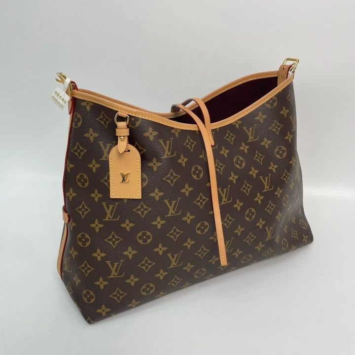 Pre-owned Louis Vuitton Monogram Canvas Medium Carryall Tote Women