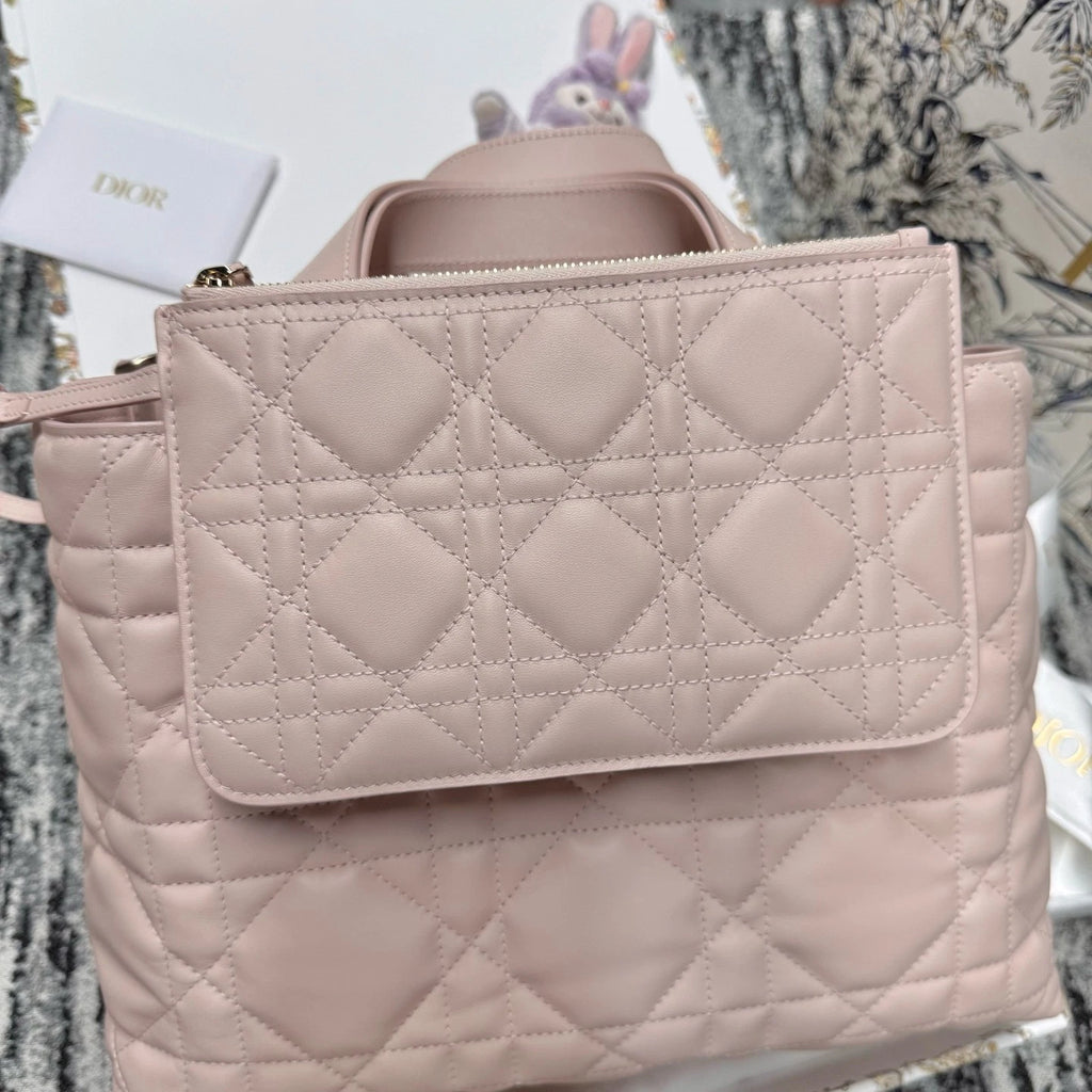 Dior Toujours Medium Horizontal Pink Tote Bag For Women