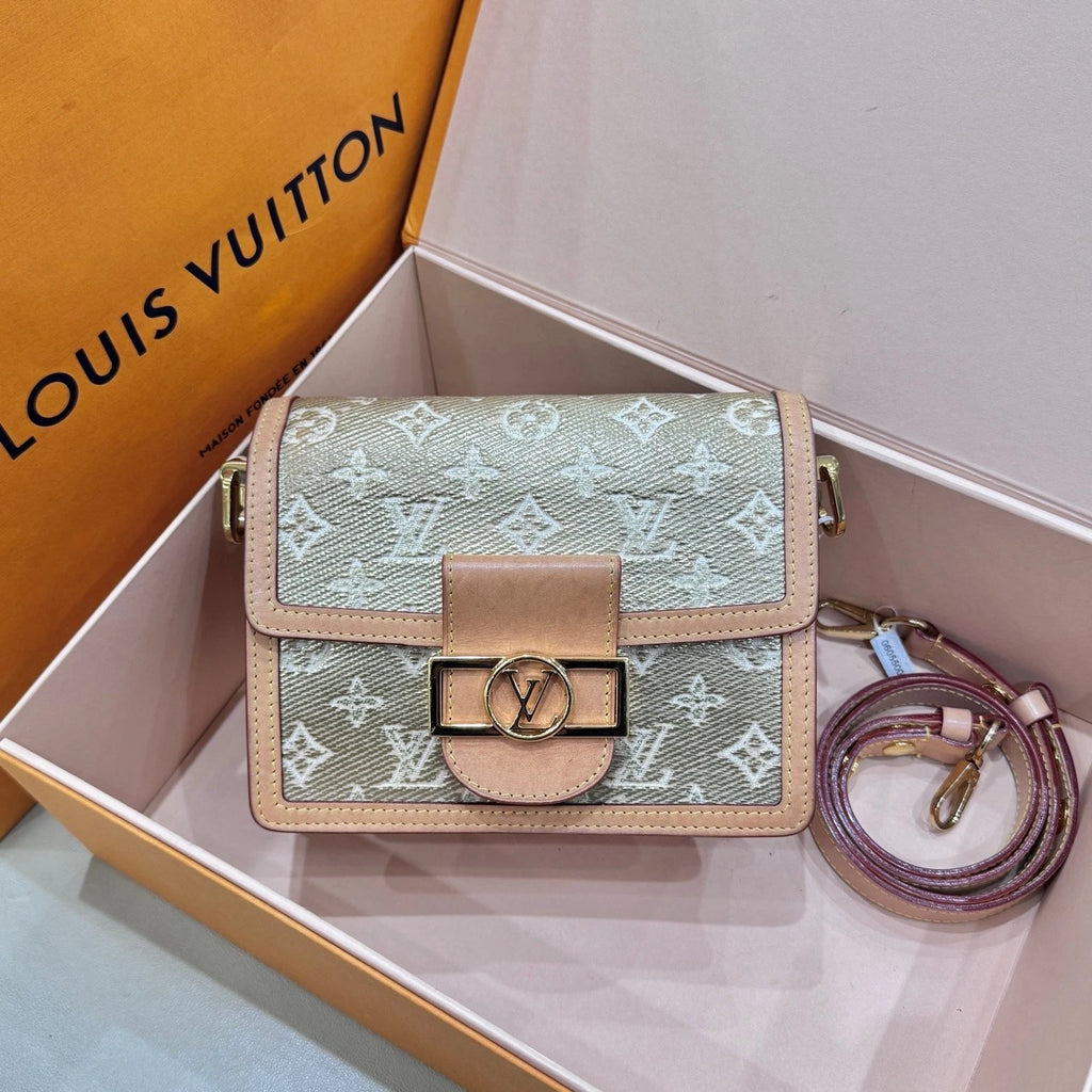 Louis Vuitton Daphne Classic Monogram Canvas Shoulder Bag For Women