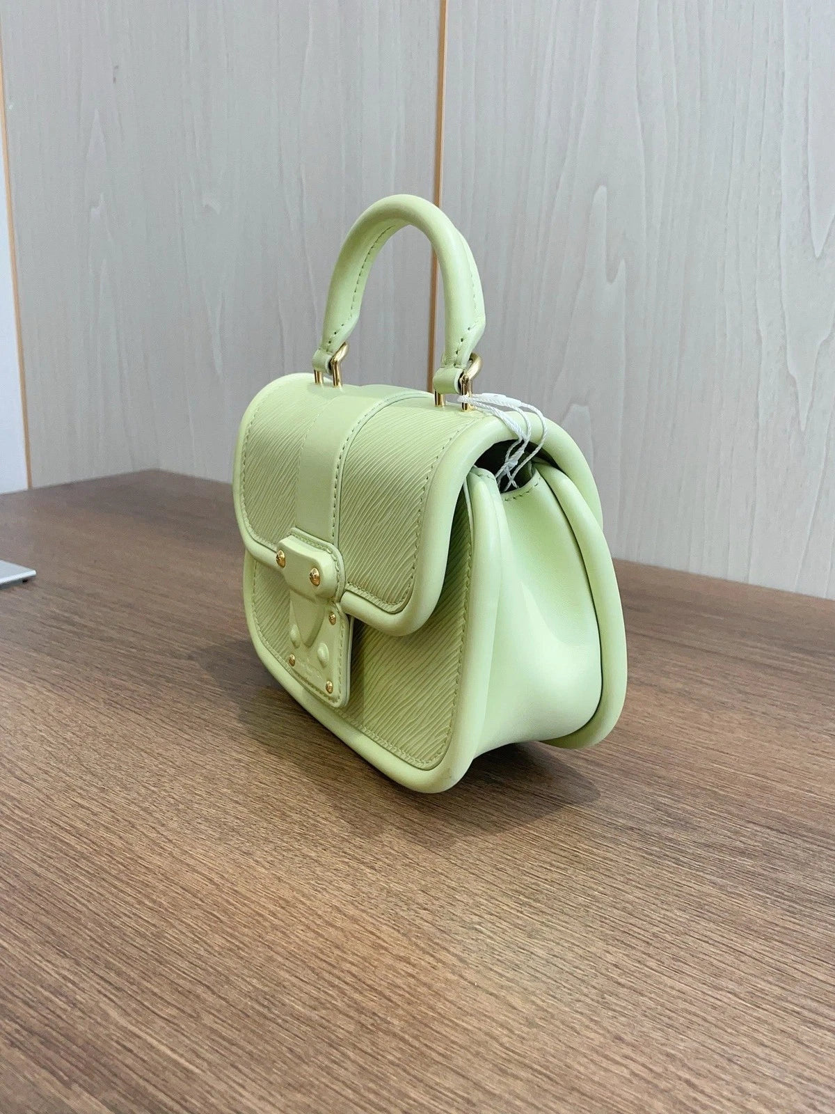 Louis Vuitton Hide And Seek Messenger Bag Daily Casual Avocado Green Epi
