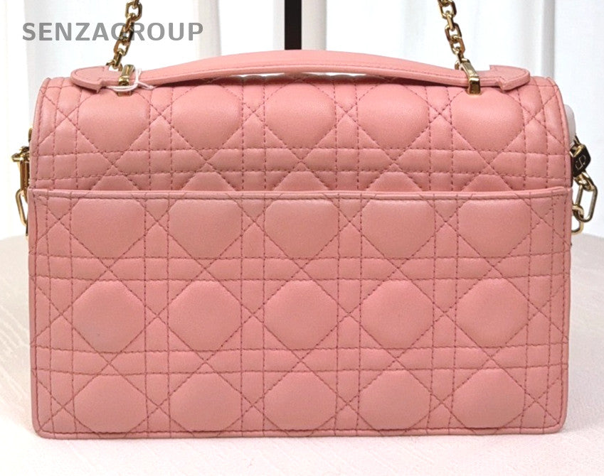 Christian Dior Miss Chain Shoulder bag Sakura Pink Gold Women