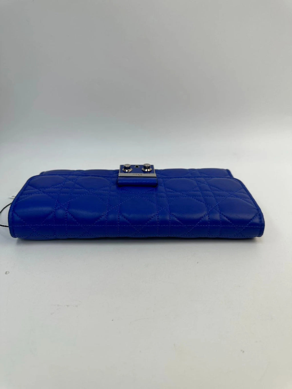SJ0001 KY02598 Christian Dior Cannage Quilted Calfskin Clutch