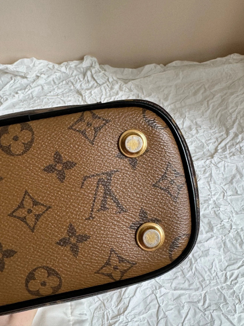 Louis Vuitton Vanity Monogram Canvas Shoulder Bag Excellent