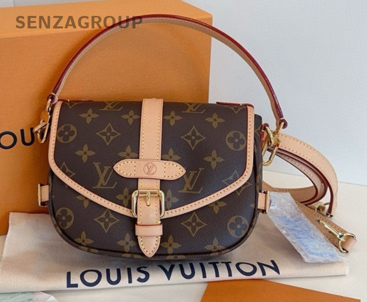 Louis Vuitton Saumer bb Monogram Saddle Shoulder bag Crossbody Women