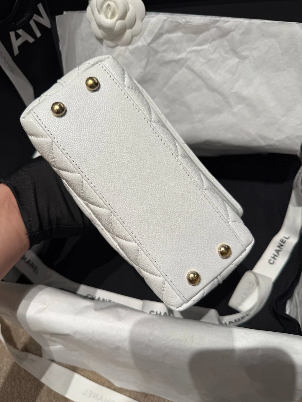 New Full Film Chanel Coco Handle Top Handle Bag For Women