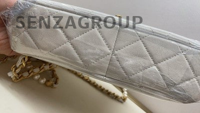 Chanel Quilted Calfskin Gold Chain Shoulder Bag - Classic Women's