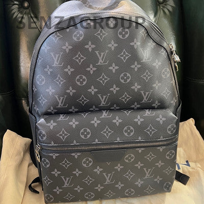 Louis Vuitton Apollo Backpack Black Monogram Coated Canvas Leather