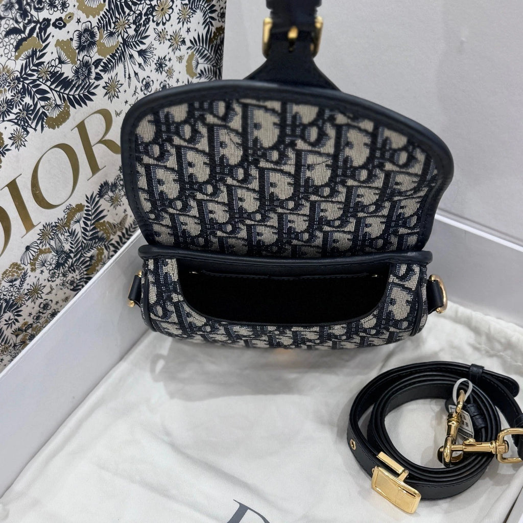 Dior Canvas Oblique Bobby Crossbody Bag For Women