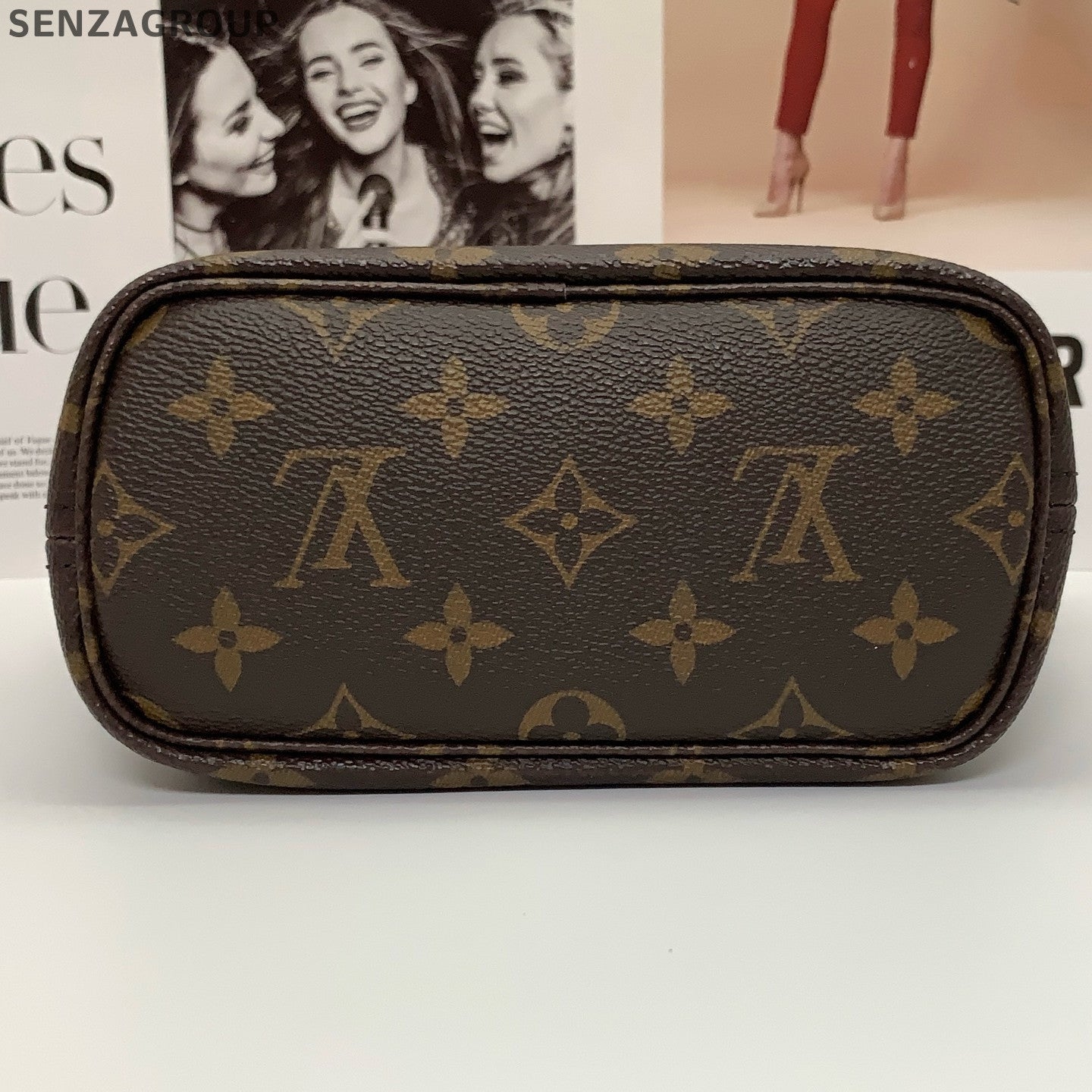 Louis Vuitton Neverfull BB Monogram Brown Handbag - Classic Women's Tote