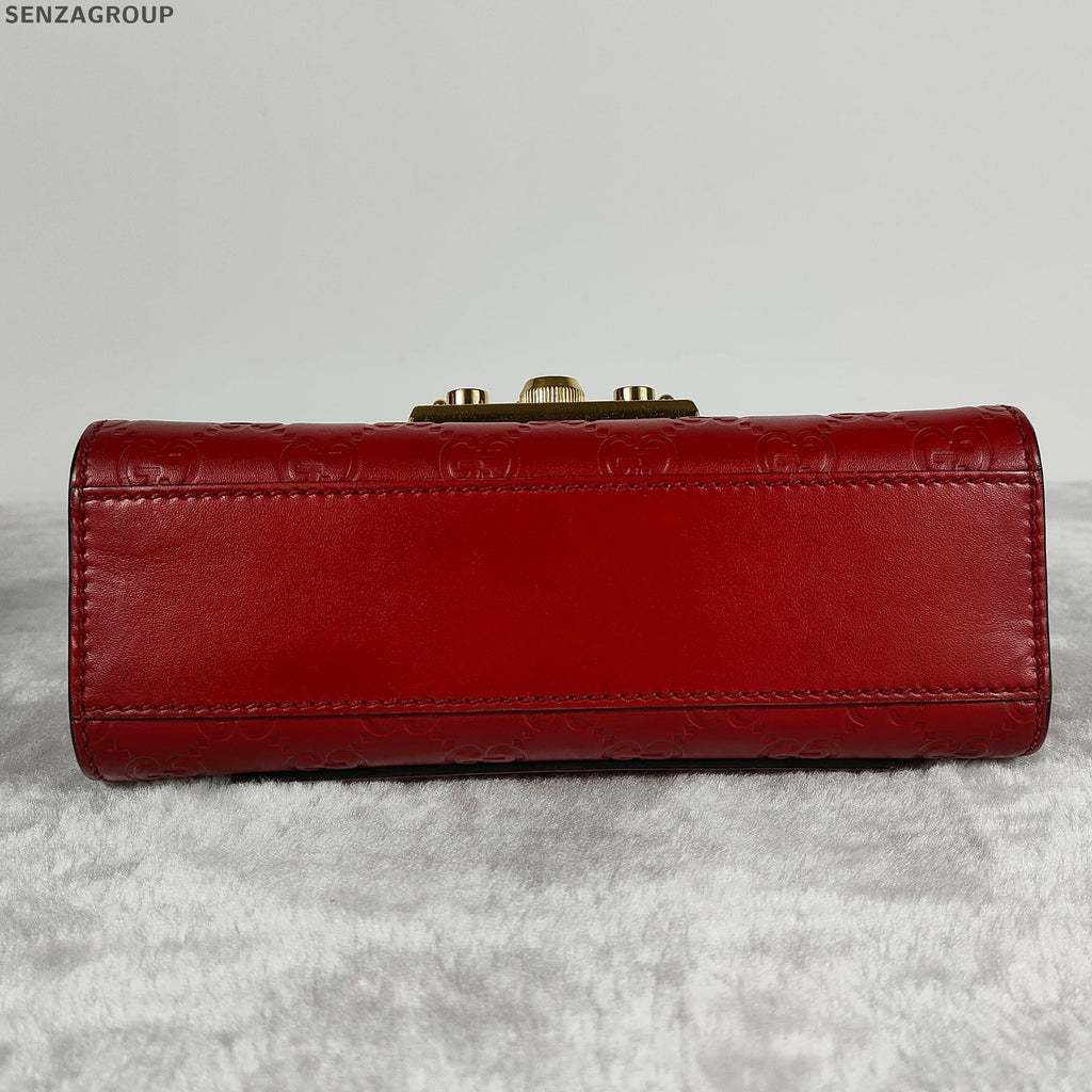 Gucci Dionysus Small Chain Shoulder Bag Red Gold Classic Women
