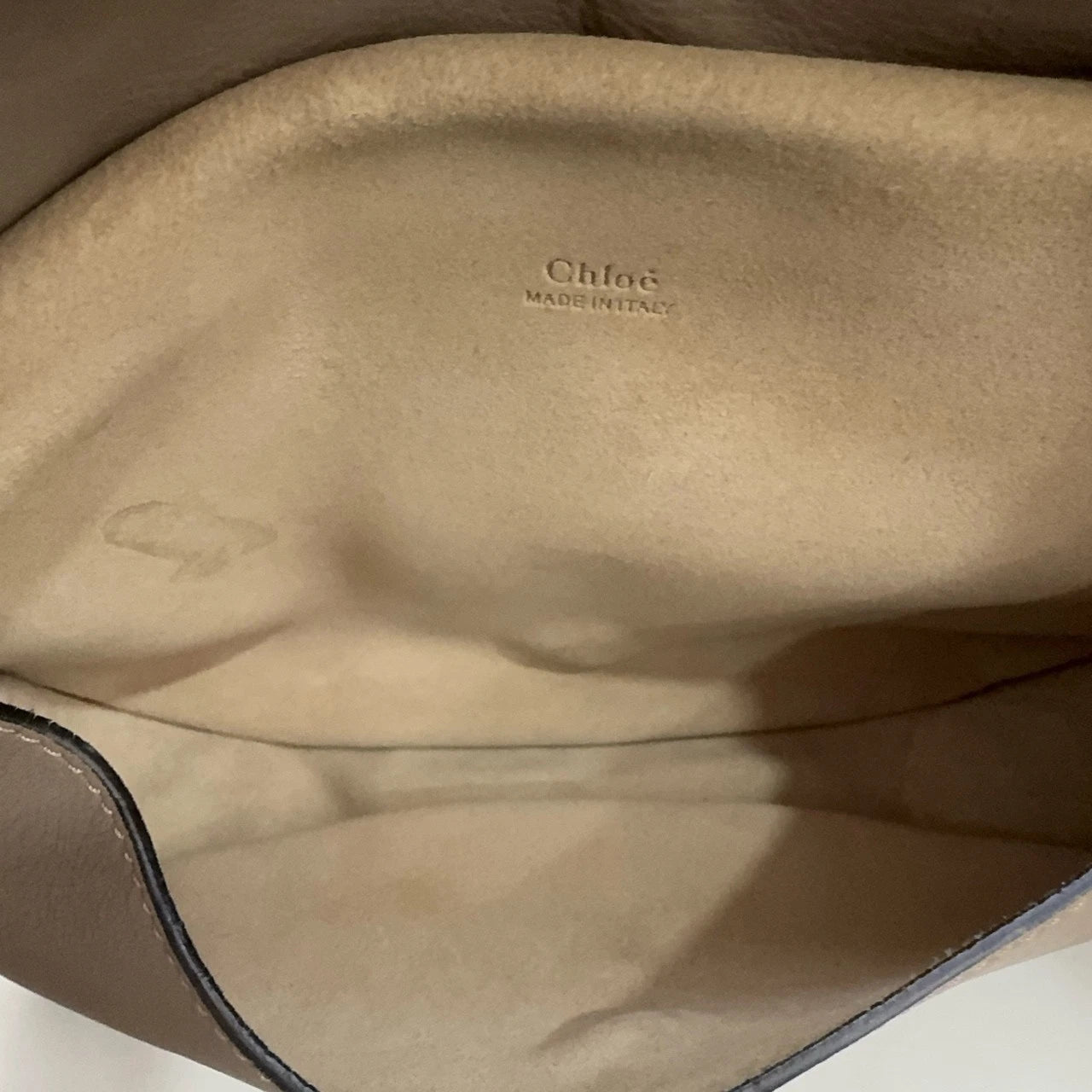 Chloe Leather Women Elephant Grey Shoulder Crossbody Bag
