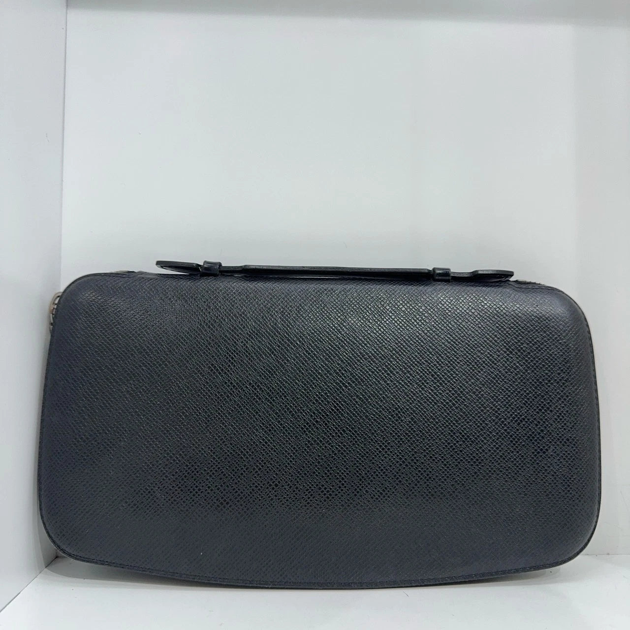 Louis Vuitton Black Leather Clutch Wallet Card Holder For Women