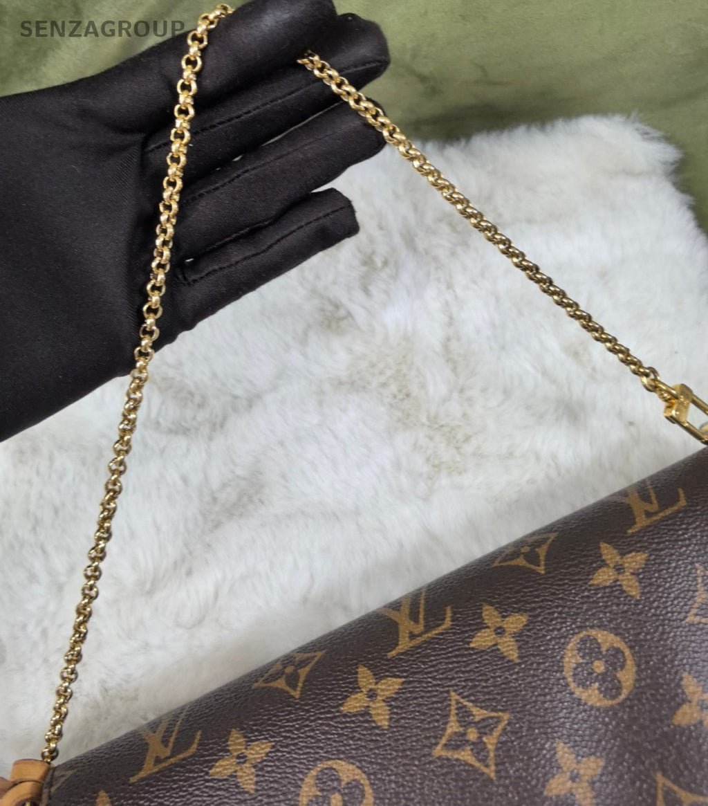 Louis Vuitton Favourite MM Monogram Chain Shoulder bag Women Crossbody