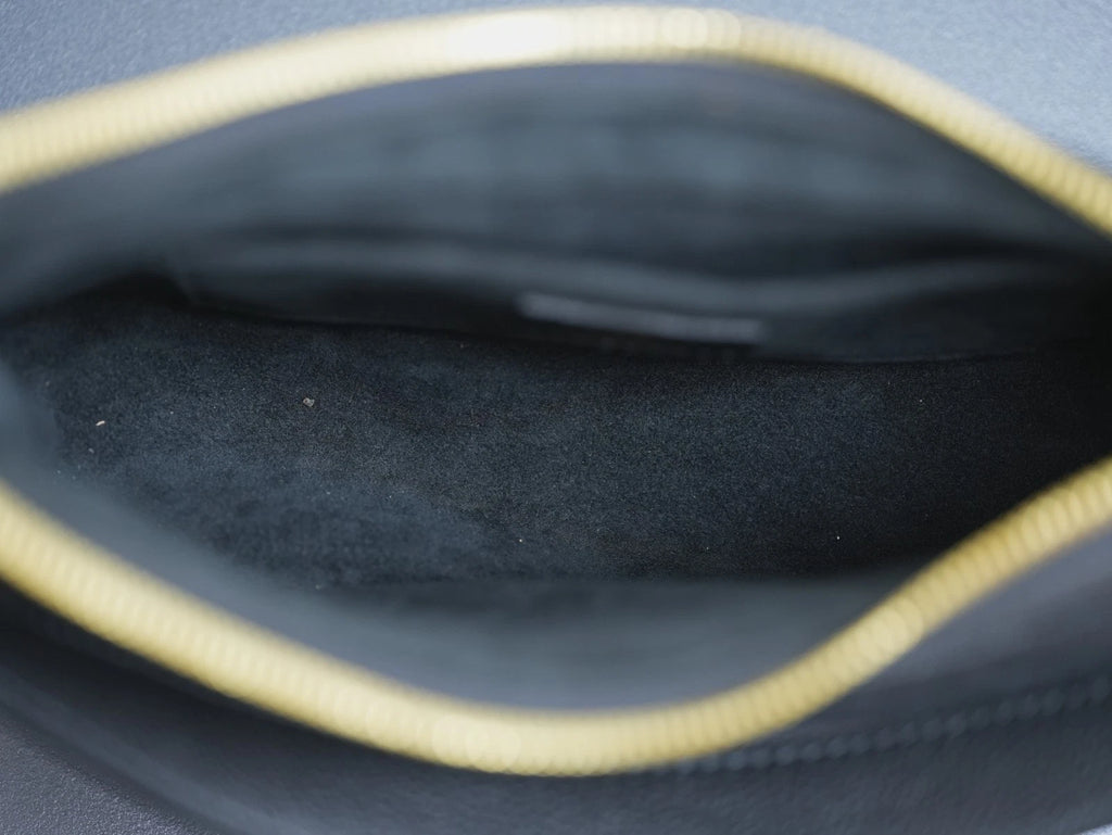 Louis Vuitton Bagatelle Monogram Empreinte Black Gold Shoulder Bag Excellent