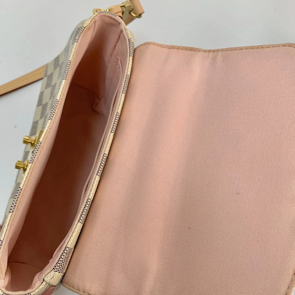 Louis Vuitton Croisette Damier Shoulder Bag Excellent
