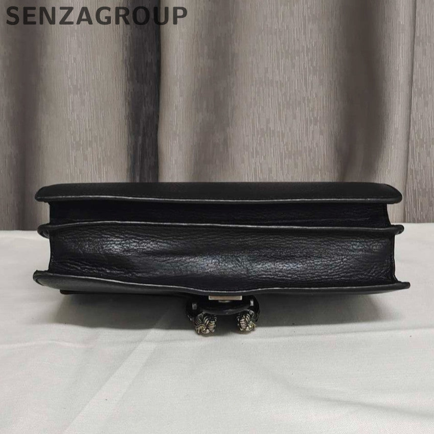 Gucci Dionysus Medium Chain Shoulder Bag Black Silver - Classic Women's