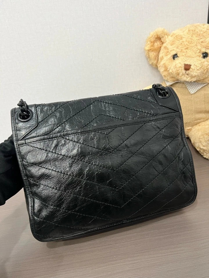 Saint Laurent So Black Medium Niki Shoulder Bag For Women