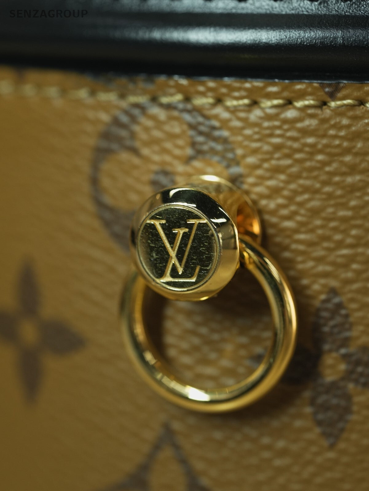 LOUIS VUITTON Cannes Monogram Canvas Shoulder Handbag  M43986