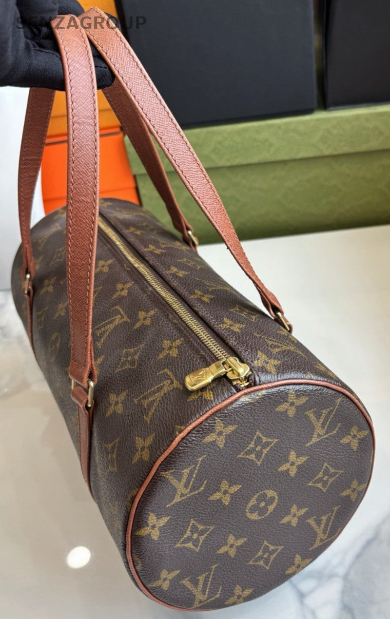 Louis Vuitton Monogram Papillon 30 Handbag Vintage