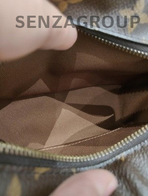 Louis Vuitton Trunk Monogram Brown Gold Chain Crossbody Bag Women