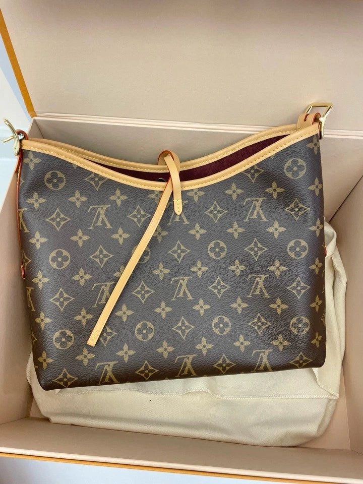 Louis Vuitton LV Carryall Small Canvas Tote Bag For Women