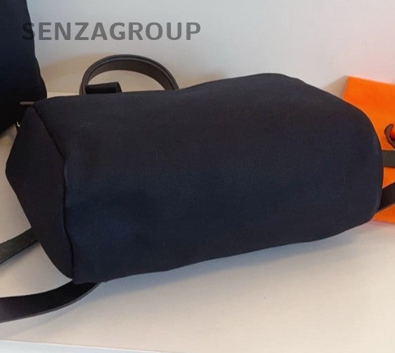 Hermes Herbag31 Backpack Black Silver Women Vintage Classic