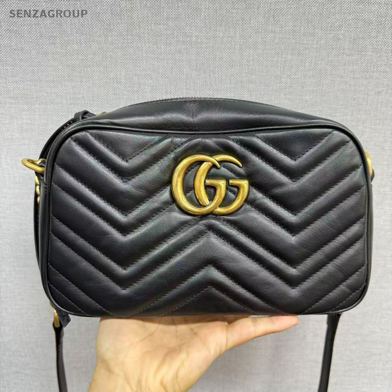 KY01192  Gucci GG Marmont Camera Bag MMsize