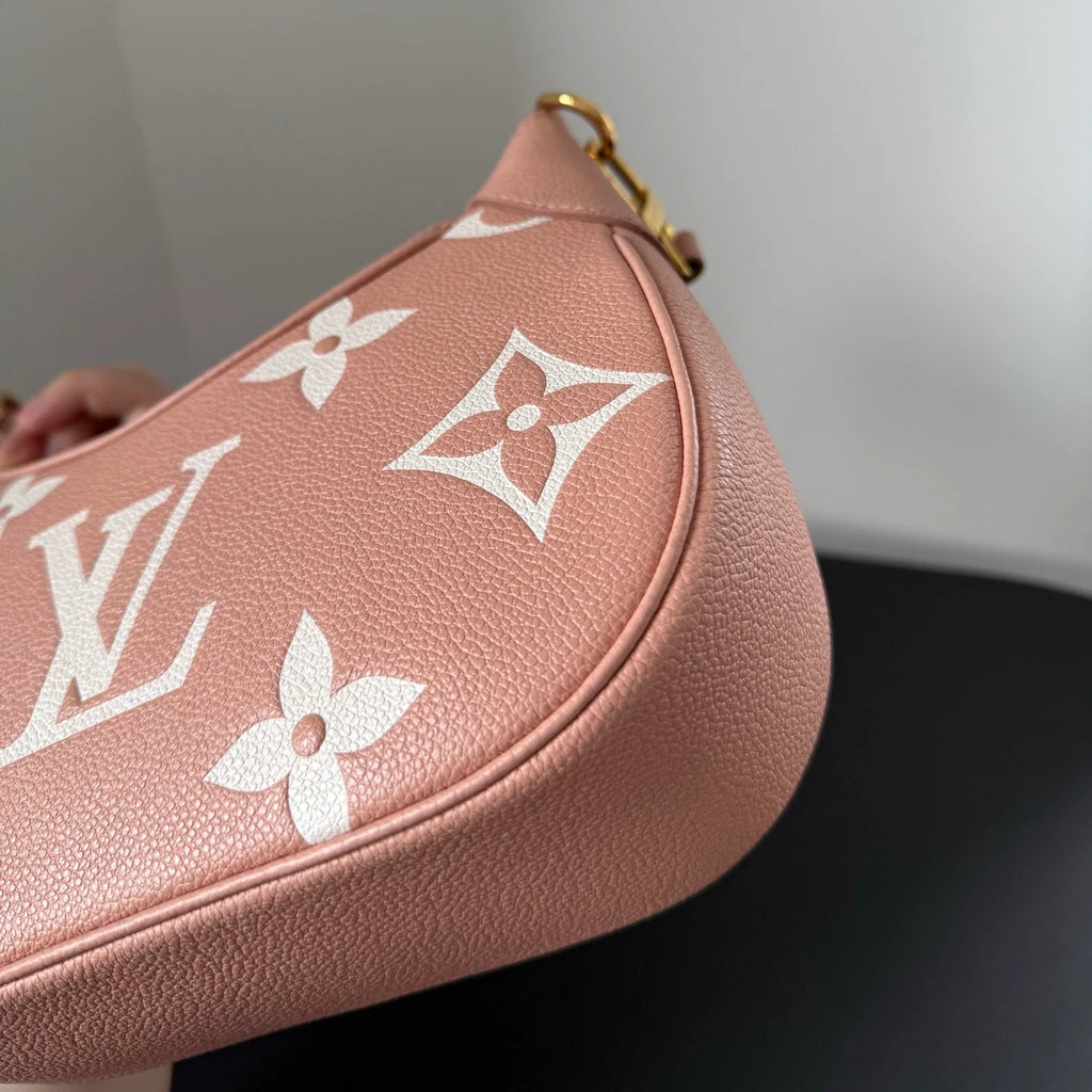 Louis Vuitton Boulogne Monogram Pink Crossbody Handbag Excellent