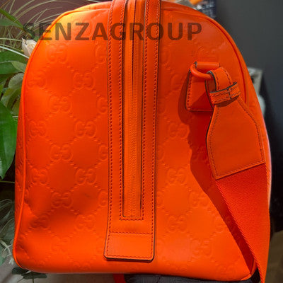 Gucci Orange Travel Tote Shoulder Bag Women Classic Fashion