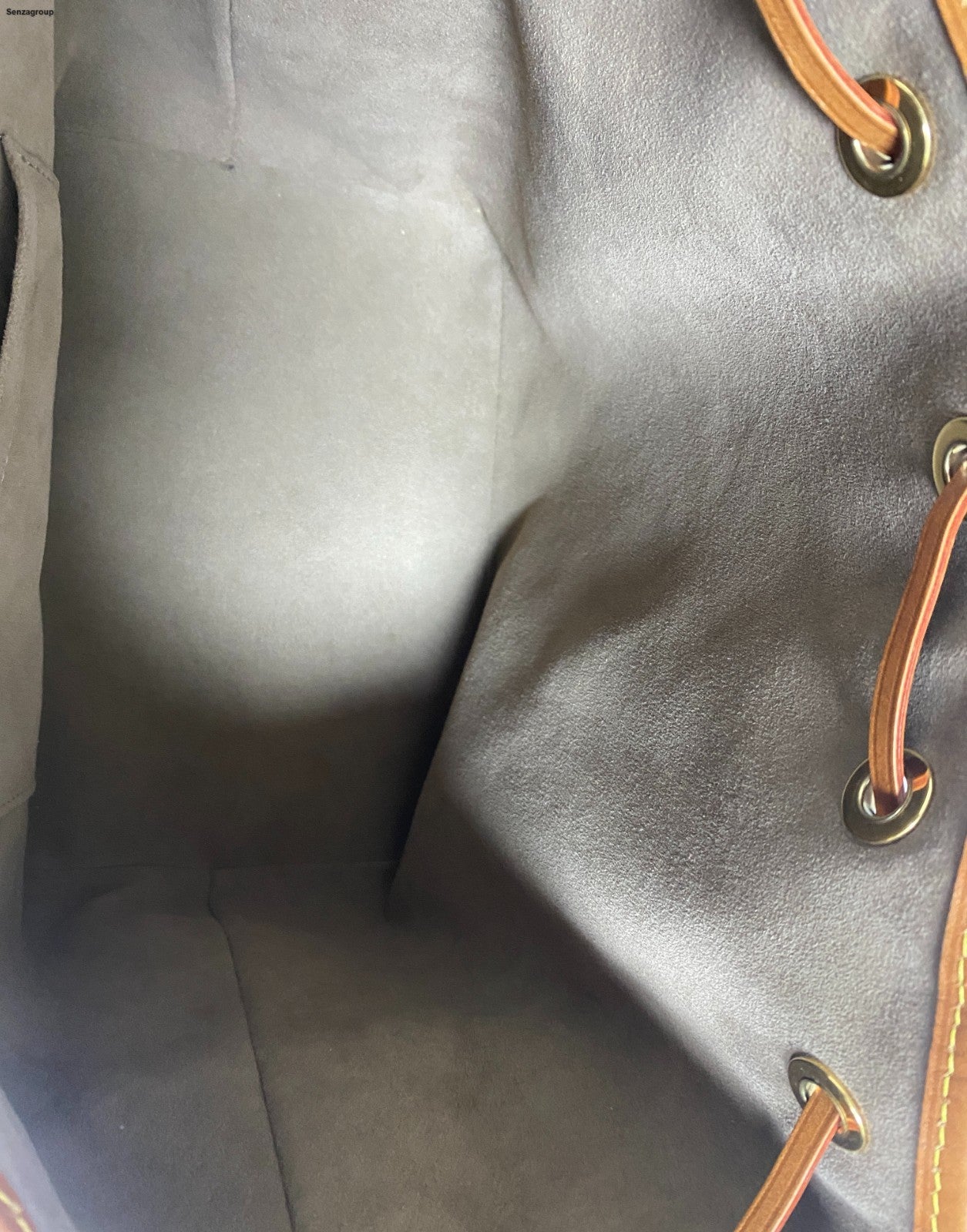Louis Vuitton Monogram Black Multicolor Bucket Shoulder Bag Crossbody Women