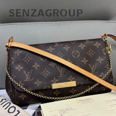 Louis Vuitton Monogram Favorite MM Chain Shoulder Bag - Classic Women's Fashion