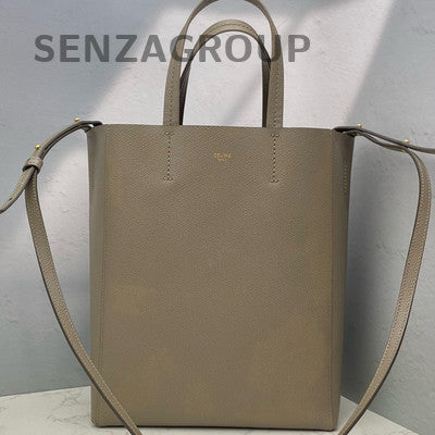 Celine Cabas Tote Grey Bucket Bag Women's Classic Shoulder Handbag